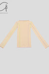 BASERANGE Long Sleeve T-Shirt TTML Collection Ribbed Cotton Portugal BAS-KMAL-BM-WI22-UNDYED TTML